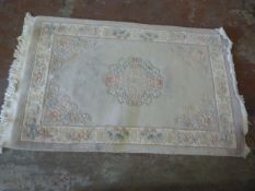 Oblong Chinese Rug 187x118cm