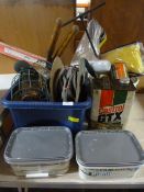 Mixed Lot of Paint, Cable, Garden & DIY Accessorie