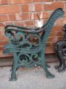 Pair of Cast Iron Bench Ends