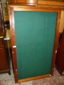 Large Mahogany Key/Display Cabinet (No Glass) ~12