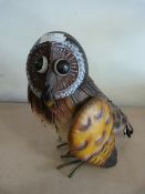 *Ornamental Tin Owl