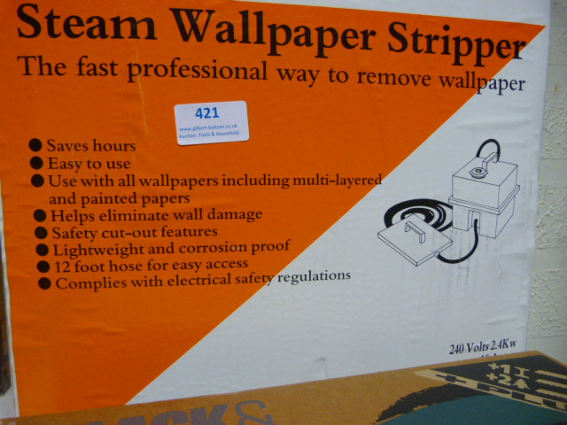 Steam Wallpaper Stripper