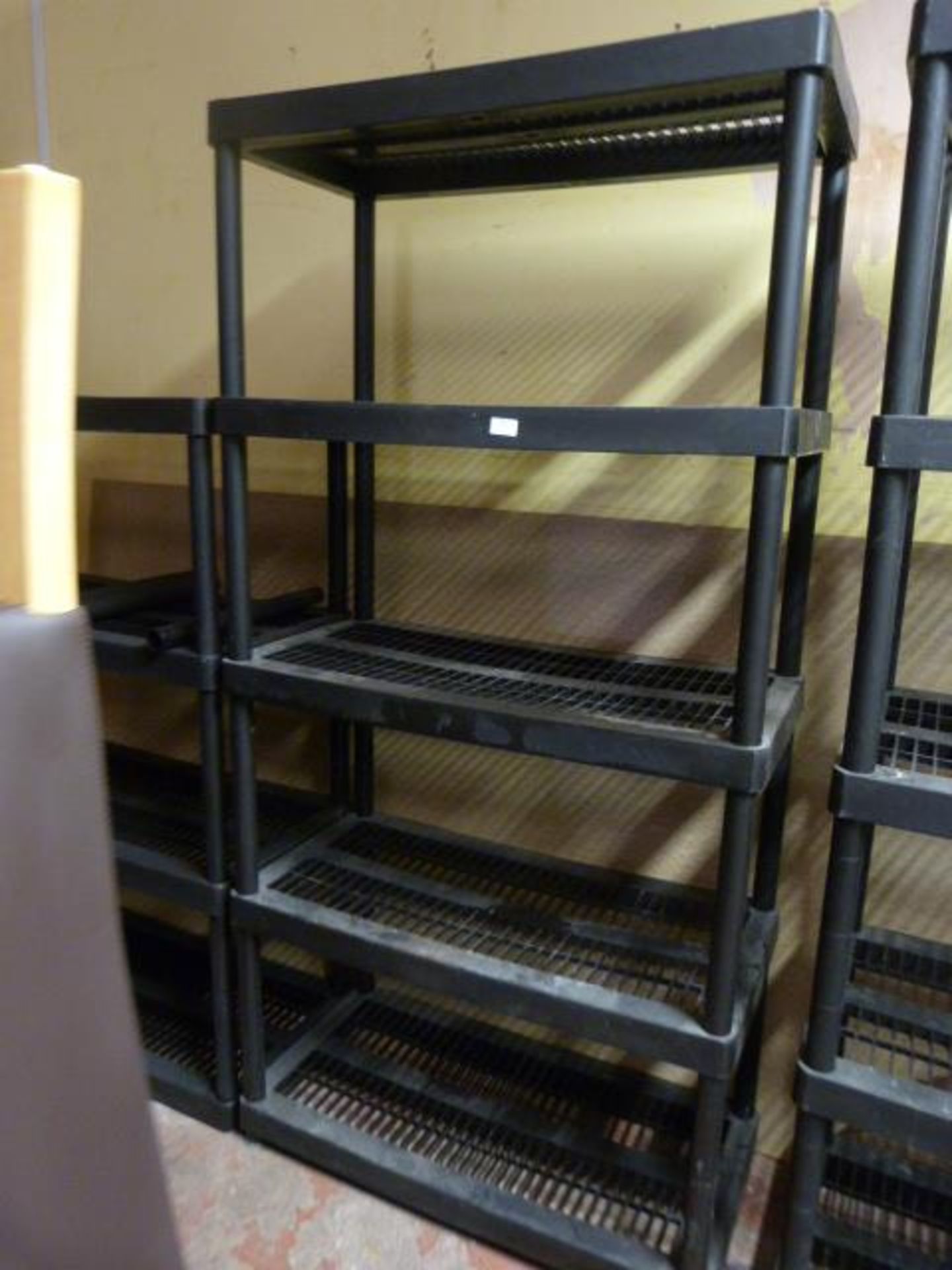 Set of Plastic Shelving