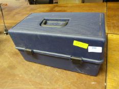 Plastic Toolbox and Miscellaneous Tools