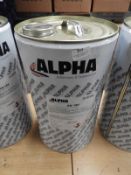 *25L of Alpha AN189 Clear Sealant