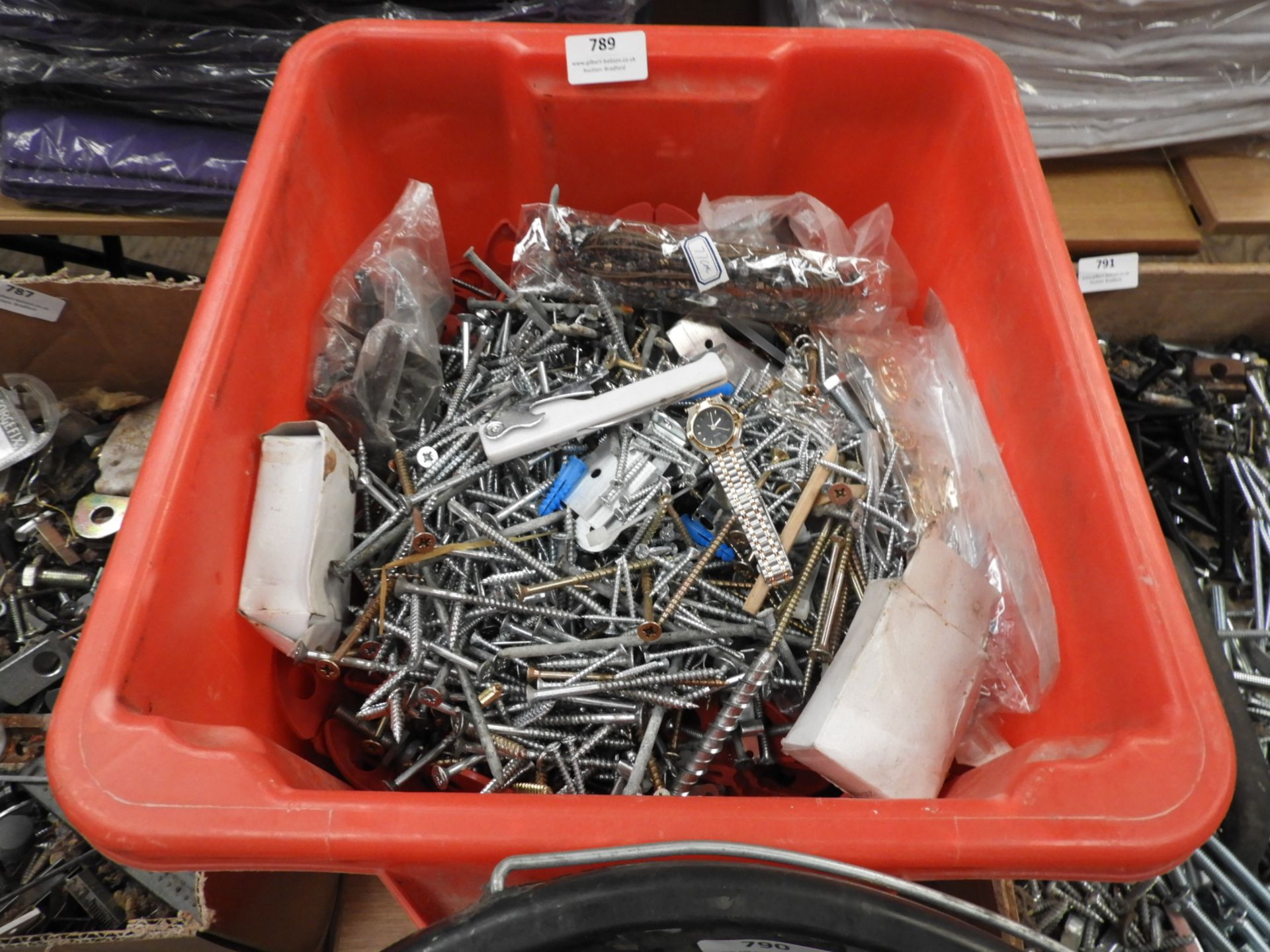 *Box of Mixed Ironmongery and Fixings