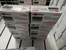 *10 Boxes of 10,000 3/8 crown 1/2" Length Staples
