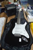 Groove Electric Guitar plus Practice Amp, etc.