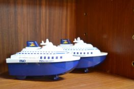 Two P&O Toy Ferries (Working with Sound)