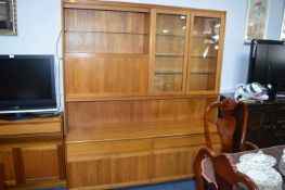 Vintage Teak Wall Unit by William Lawrence