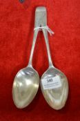 Pair of Walker & Hall Hallmarked Sterling Silver S