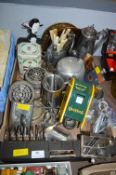 Box of Assorted Metal Ware