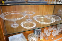 Five Piece Glass Table Serving Set