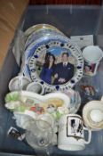 Royal Couple Commemorative Plates, Mugs, etc.