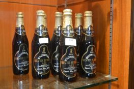 Eight Bottles of Whitbread Silver Jubilee Ale 1977