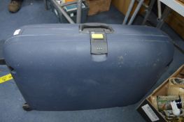 Large Blue Carlton Suitcase