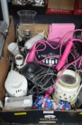 Electrical Items; Curling Tongs, Food Mixers, etc.