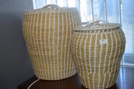 Two Small Alibaba Baskets