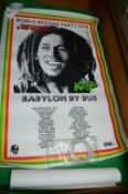 Eighteen Bob Marley Babylon by Bus World Tour 1978