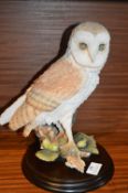 Figure of a Barn Owl by Country Artists