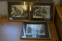 Three Reproduction Photographs of Old Hull