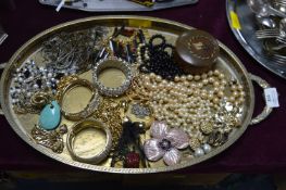 Costume Jewellery, Bracelets, Necklaces, Brooches,