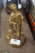 Brass Figure of a Miner