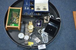 Wristwatches and Cuff Links etc.