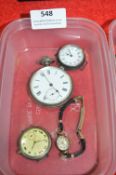 Pocket Watches and Wristwatches, etc.