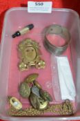 Collectible Items; RAF Brass Buttons, Miniature Br