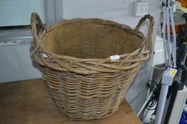 Willow Log Basket