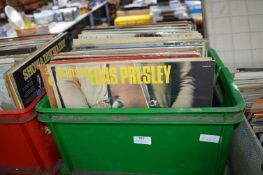 Mixed LP Records Including Elvis Presley