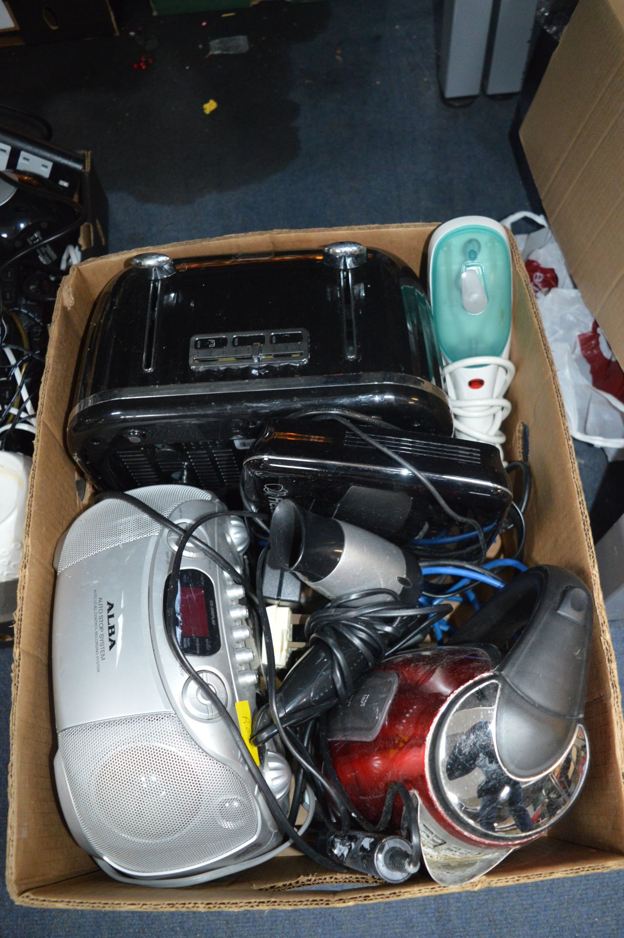Electrical Items; Toasters, Kettles, etc.