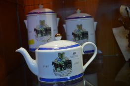 Ringtons Centenary Teapot and Tea Caddies