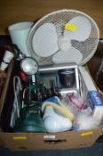 Electrical Items; Lamps, Fan, etc.