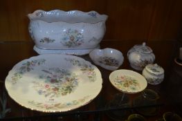 Aynsley Wild Tudor Plate, Planter, etc.