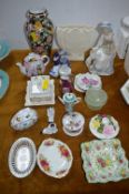 Decorative Pottery Items, Japanese Clowns, Vases,