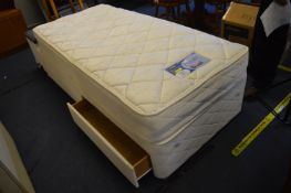 Silentnight Miracoil 3 Single Divan Bed with Two D