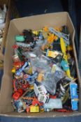 Playworn Diecast Vehicles, etc.