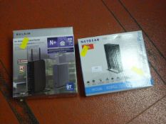 NetGear N300 Router and a Belkin N+ Router