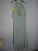 *Size: 14 Celadon Bridesmaid Dress