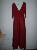 *Size: 16 Burgundy Bridesmaid Dress