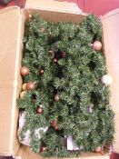 Box of Christmas Garlands