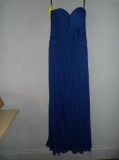 *Size: 8 Electric Blue Bridesmaid Dress