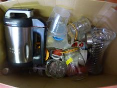 Morphy Richard Soup Maker, Storage Jars and Other