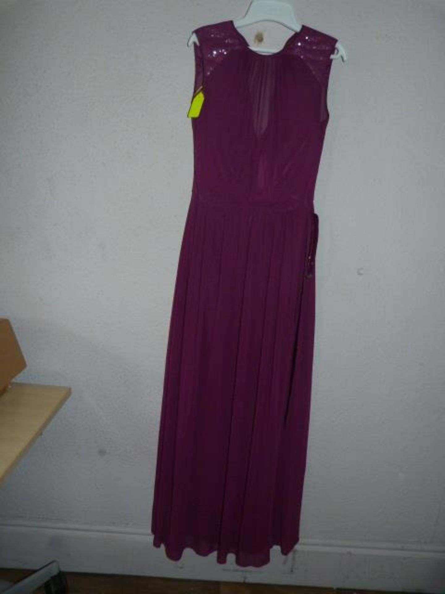 *Size: 8 Wild Berry Bridesmaid Dress