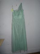 *Size: 14 Sea Grass Bridesmaid Dress