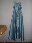 *Size: 14 Smoke Blue Bridesmaid Dress