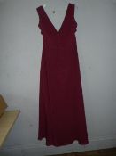 *Size: 16 Ruby Bridesmaid Dress