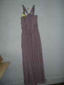 *Size: 12 French Truffle Bridesmaid Dress